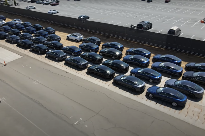 Model S test track
