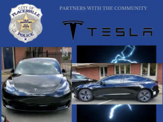 Placerville Police Tesla Model 3