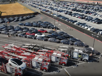 Refresh Model S logistics lot