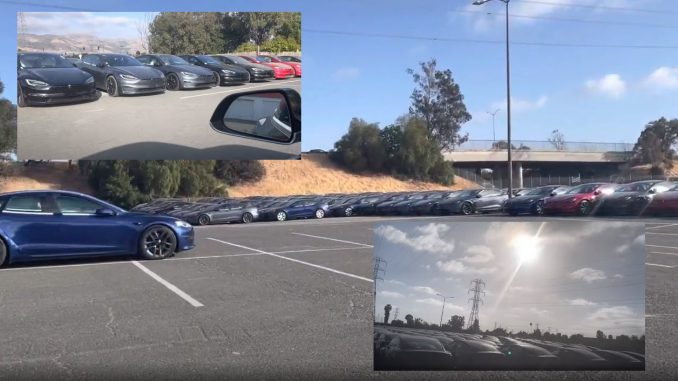 Refresh Model S parking lots