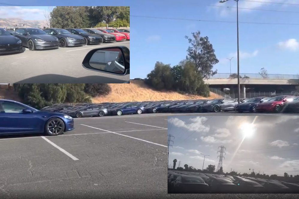 Refresh Model S parking lots
