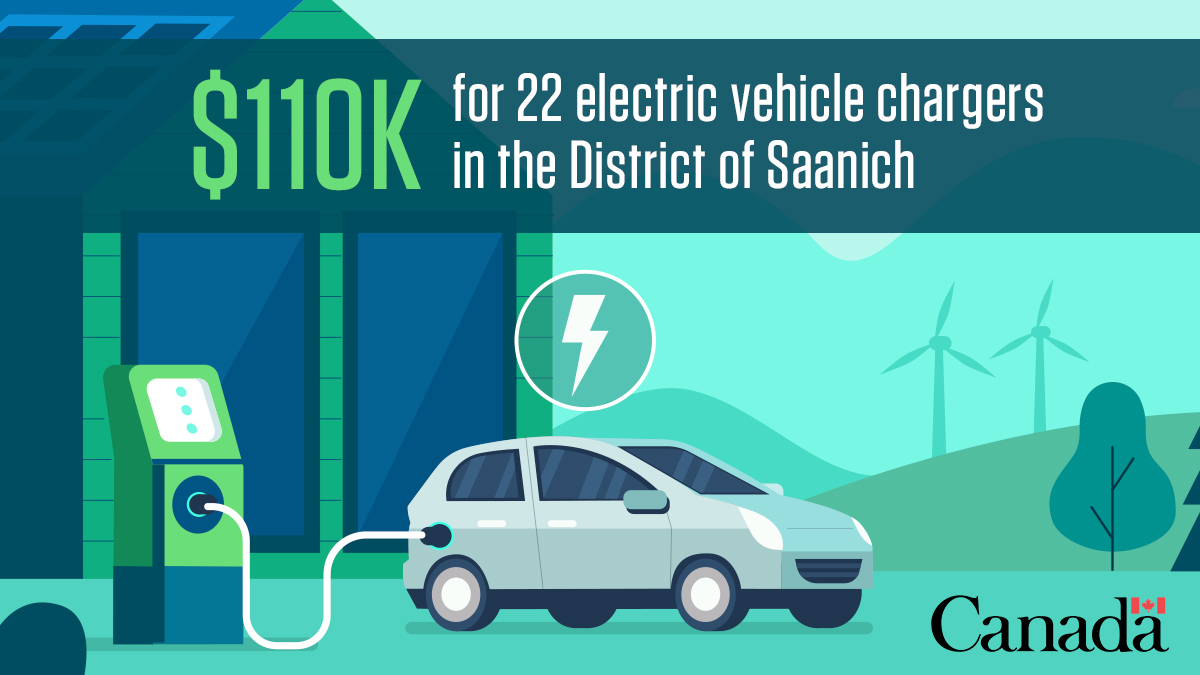 District of Saanich on Vancouver Island to get 22 new EV chargers