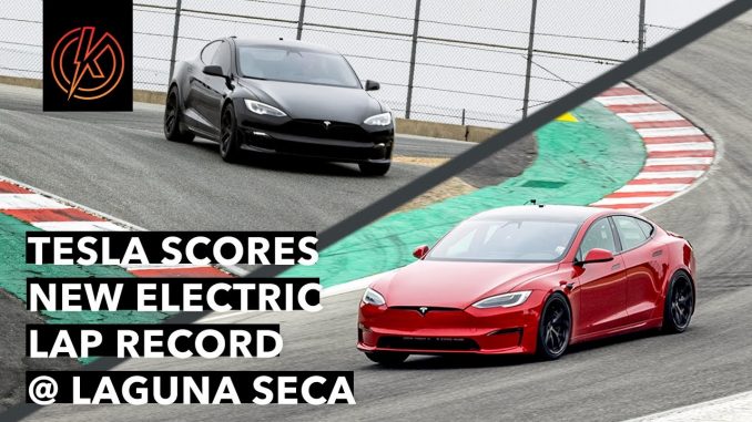 Tesla Lap Record Laguna