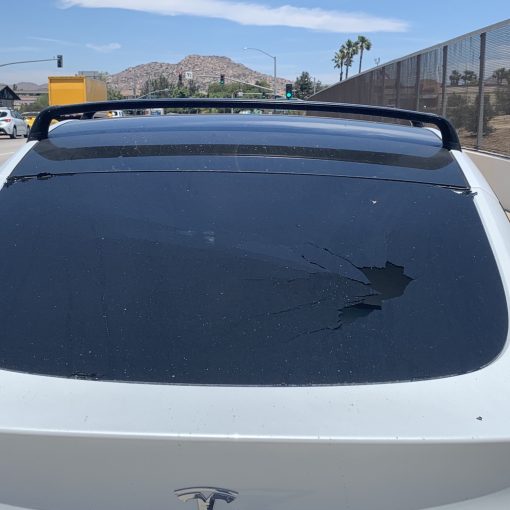 Tesla Model Y shot BB