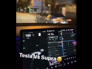 Tesla Supra Vancouver race