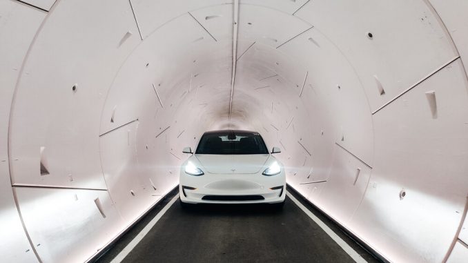 tesla tunnel las vegas