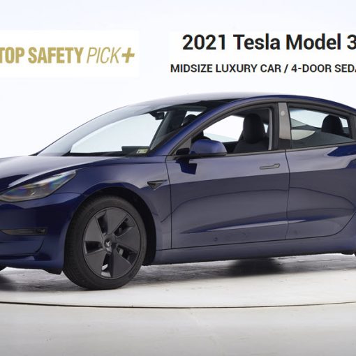 2021 Vision Model 3 IIHS