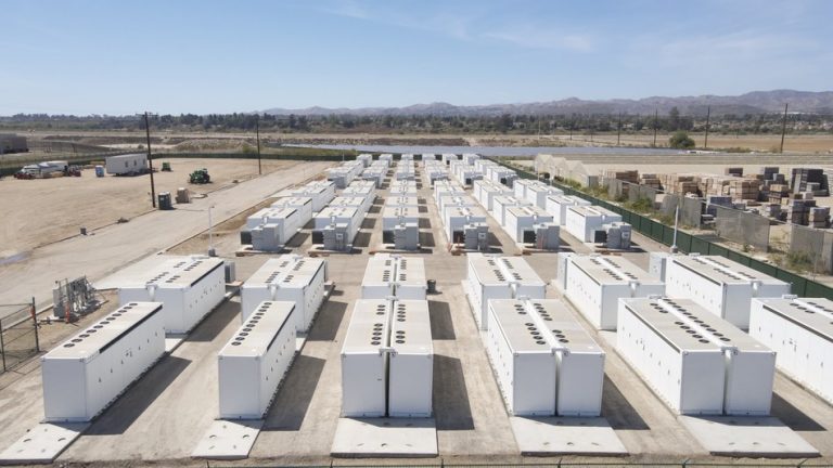 New 100MW battery energy storage system turned on in California with ...