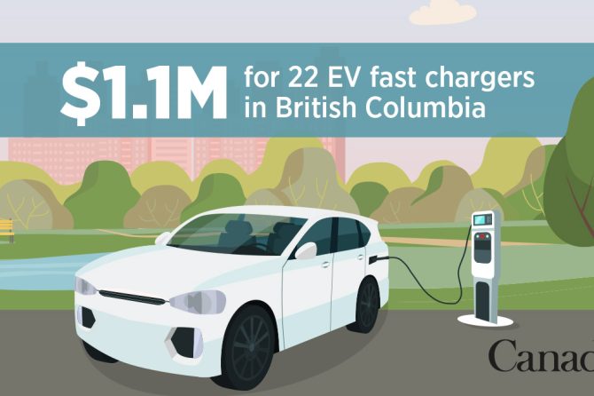 EV fast chargers BC