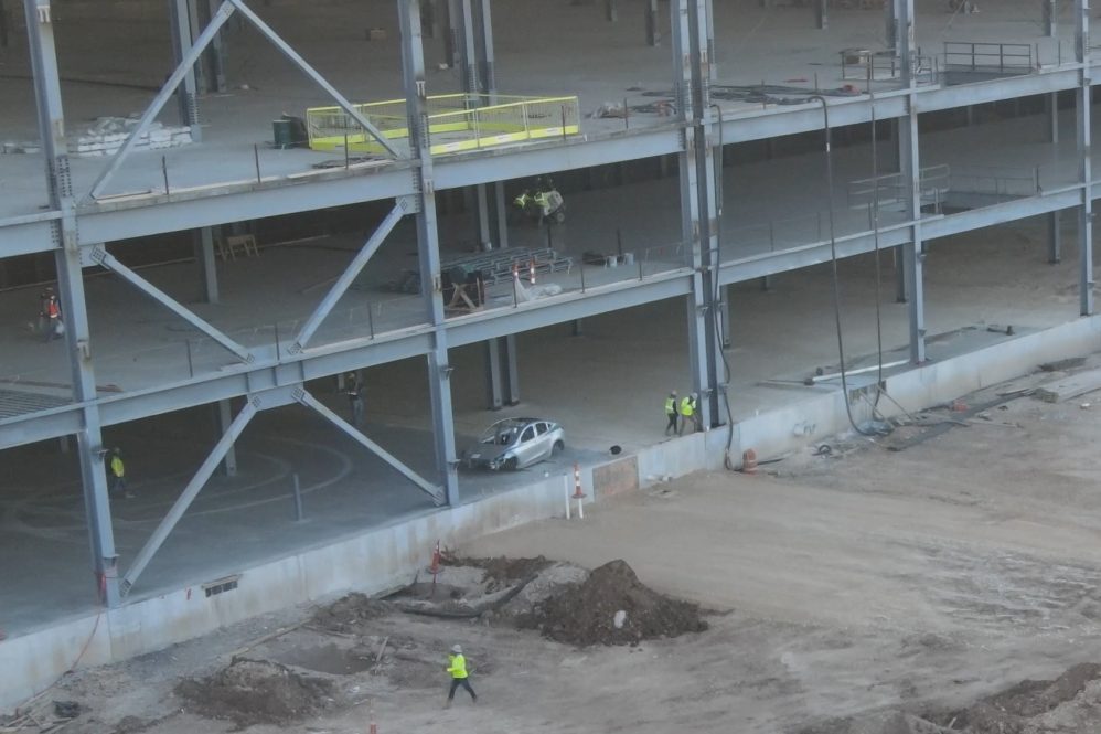 Giga Texas Model Y frame