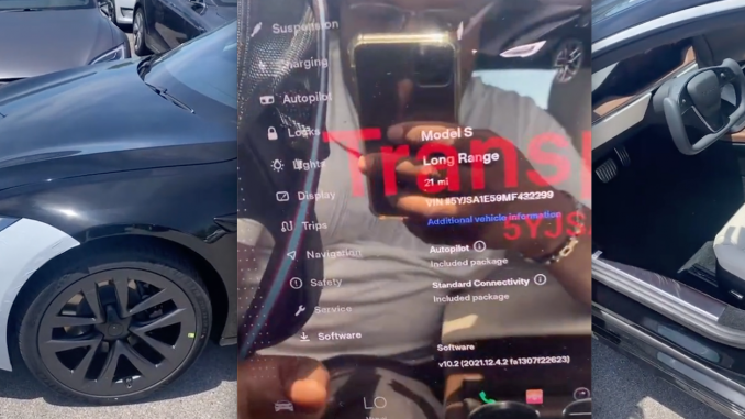 LR Model S deliveries