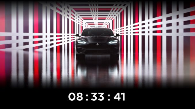 Model S Plaid countdown