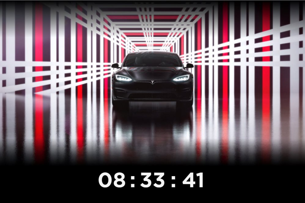 Model S Plaid countdown