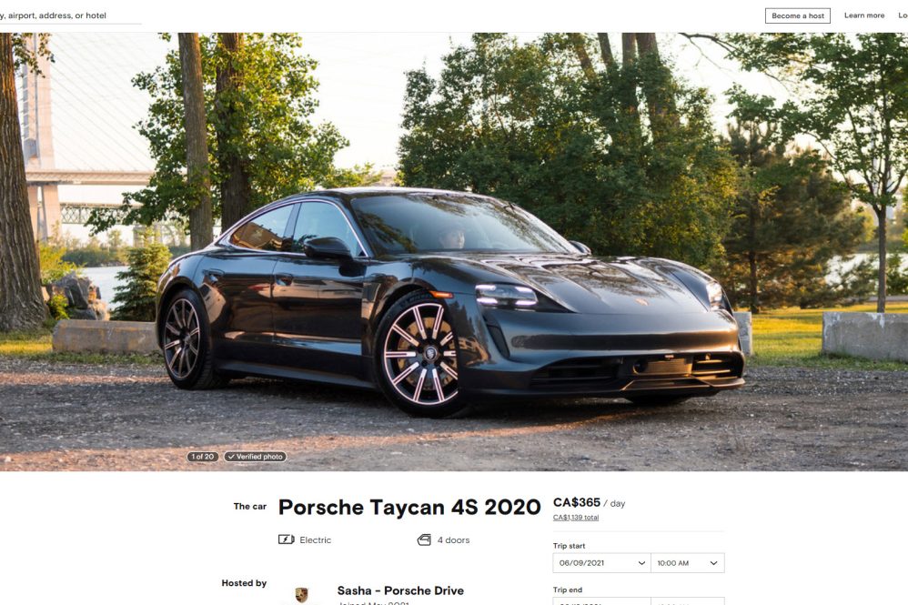 Porsche Drive Turo