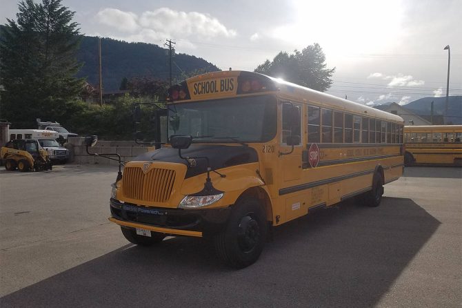 SD20 electric school bus