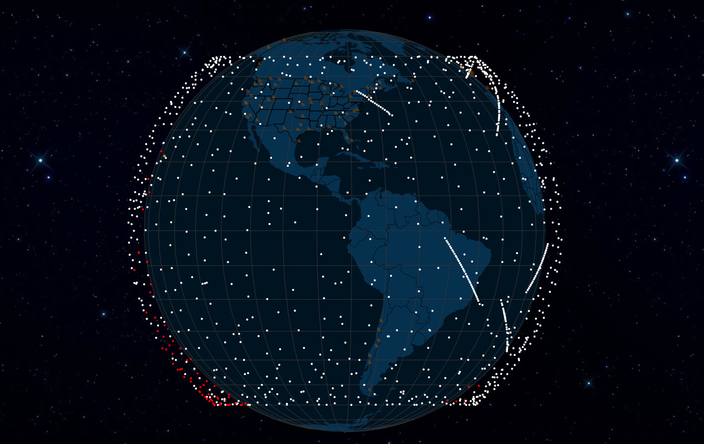 Starlink Satellite Internet Map