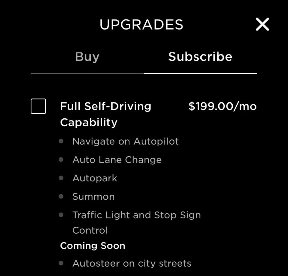Tesla Full Self-Driving subscription finally arrives in the US - Drive ...