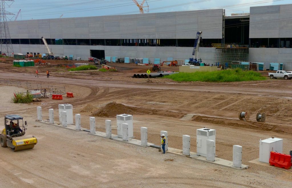 Giga Texas Superchargers