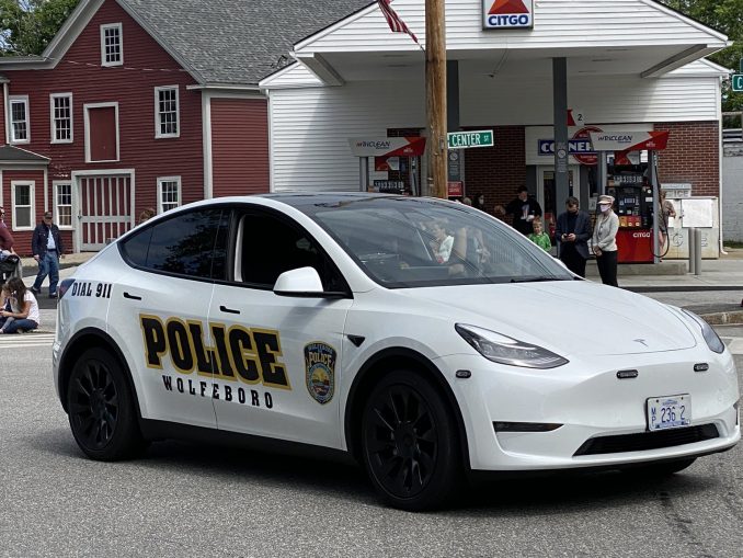 Rosendale Police Department in New York get Tesla Model 3 police car