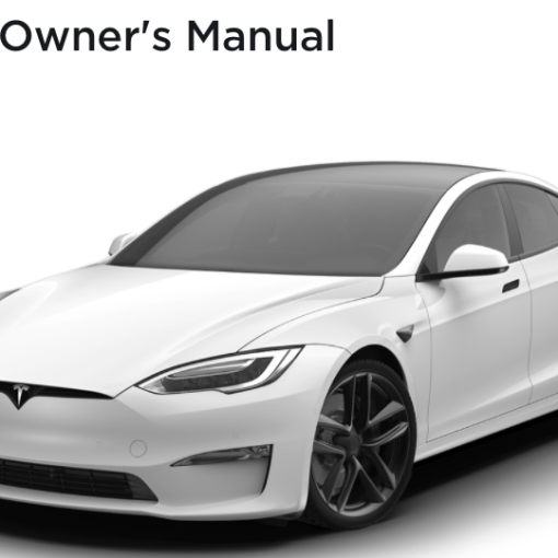 Model S Owner's Manual