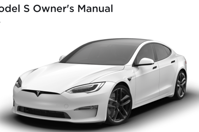 Model S Owner's Manual