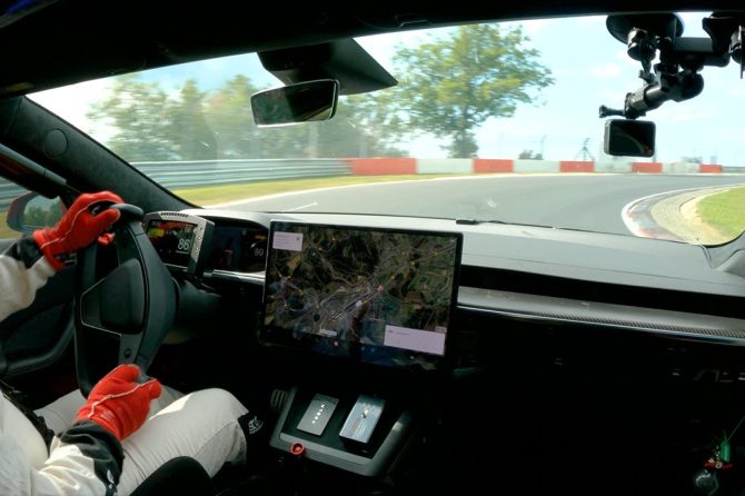 Model S Plaid Nurburgring