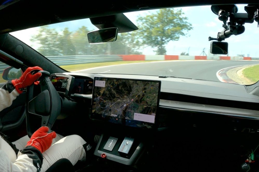 Model S Plaid Nurburgring