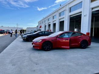 Model S event Langley
