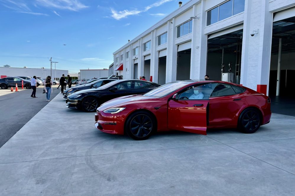 Model S event Langley