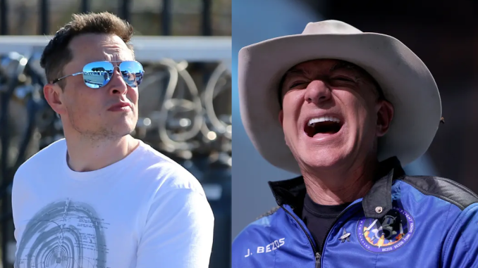 Musk Bezos Musk Bezos