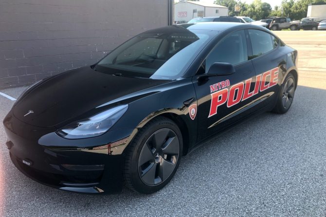 Nitro police cruiser