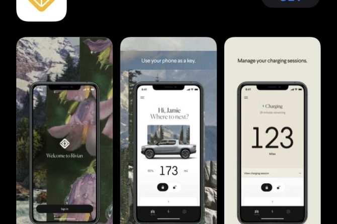 Rivian app