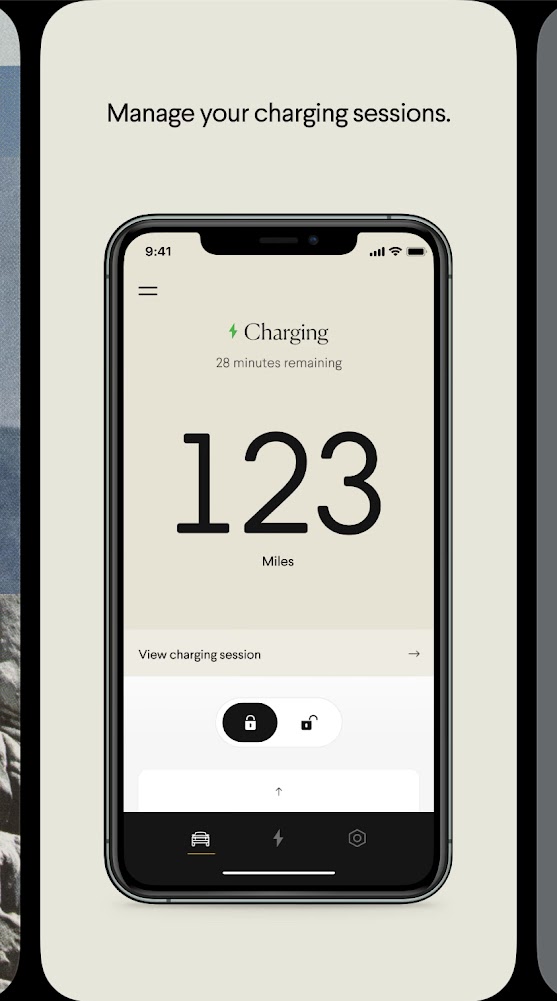 Rivian app while charging