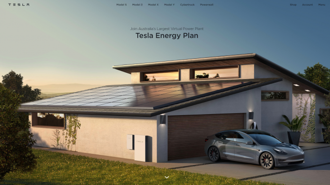 Tesla Energy Plan Australia