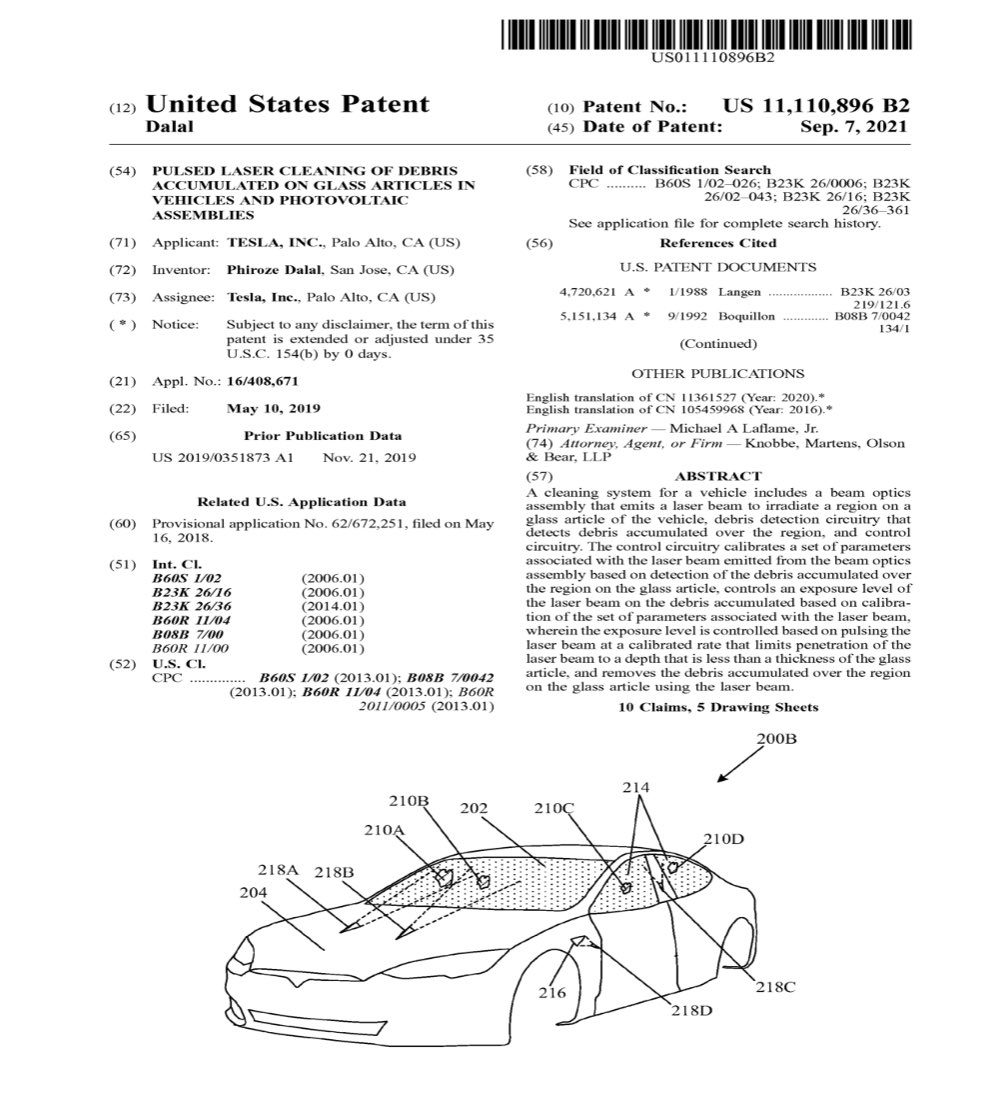 Tesla laser patent full