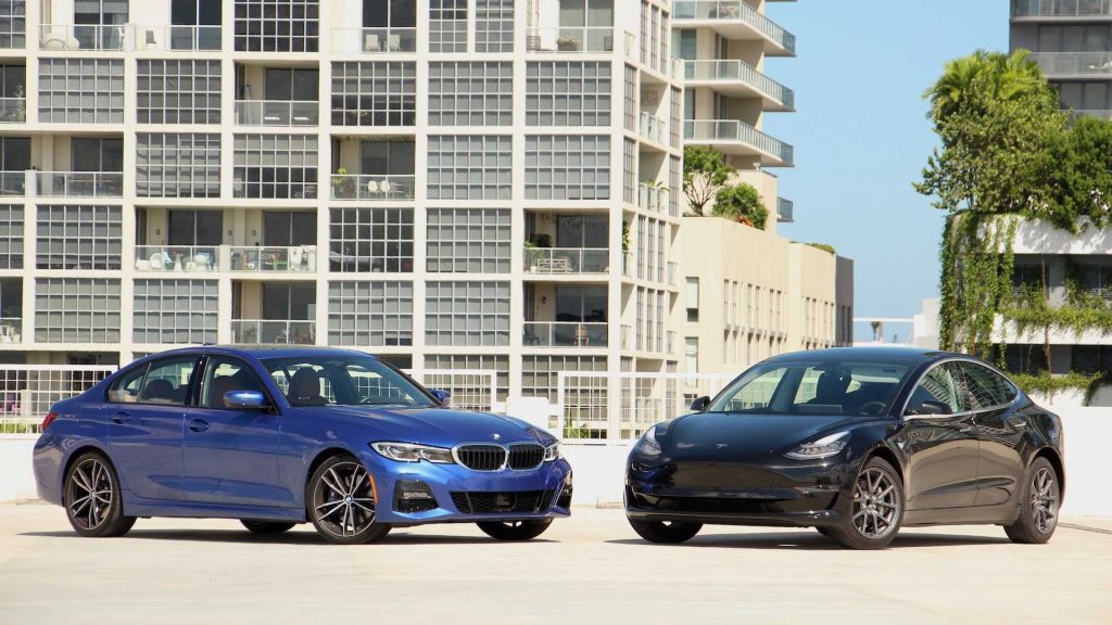 BMW Tesla Model 3