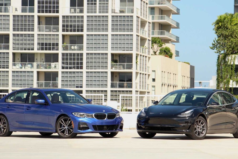 BMW Tesla Model 3