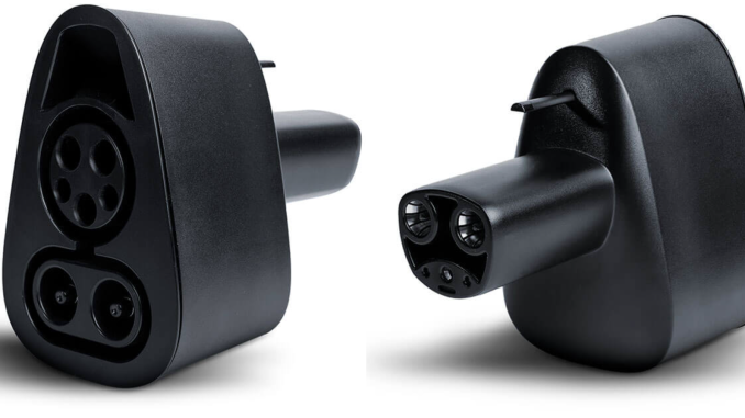 CCS adapter front and rear