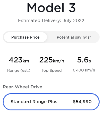 Model 3 now