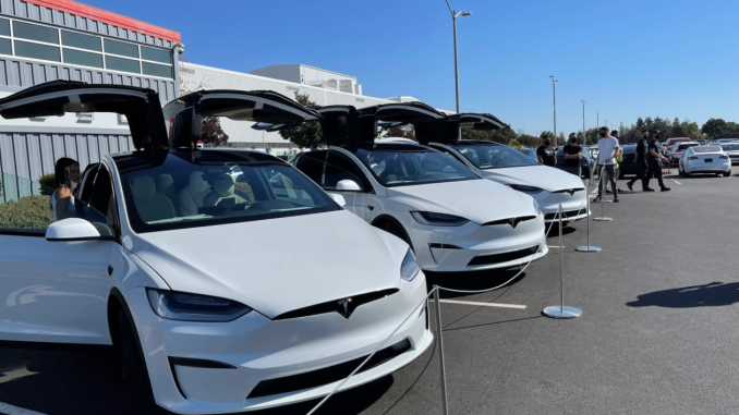Model X deliveries Model X deliveries
