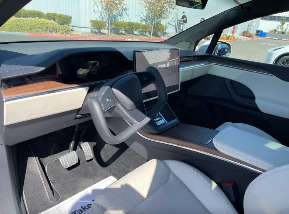 Model X fremont interior