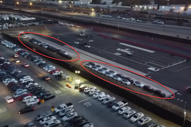 Model X test track