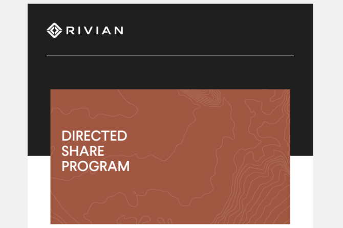 Rivian Directed Share