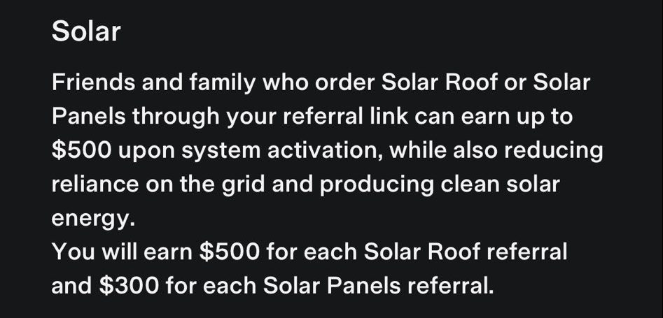 Solar referrals