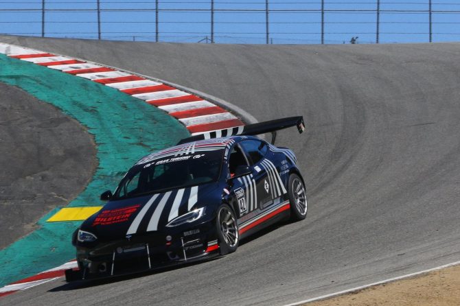 UP Tesla Laguna Seca
