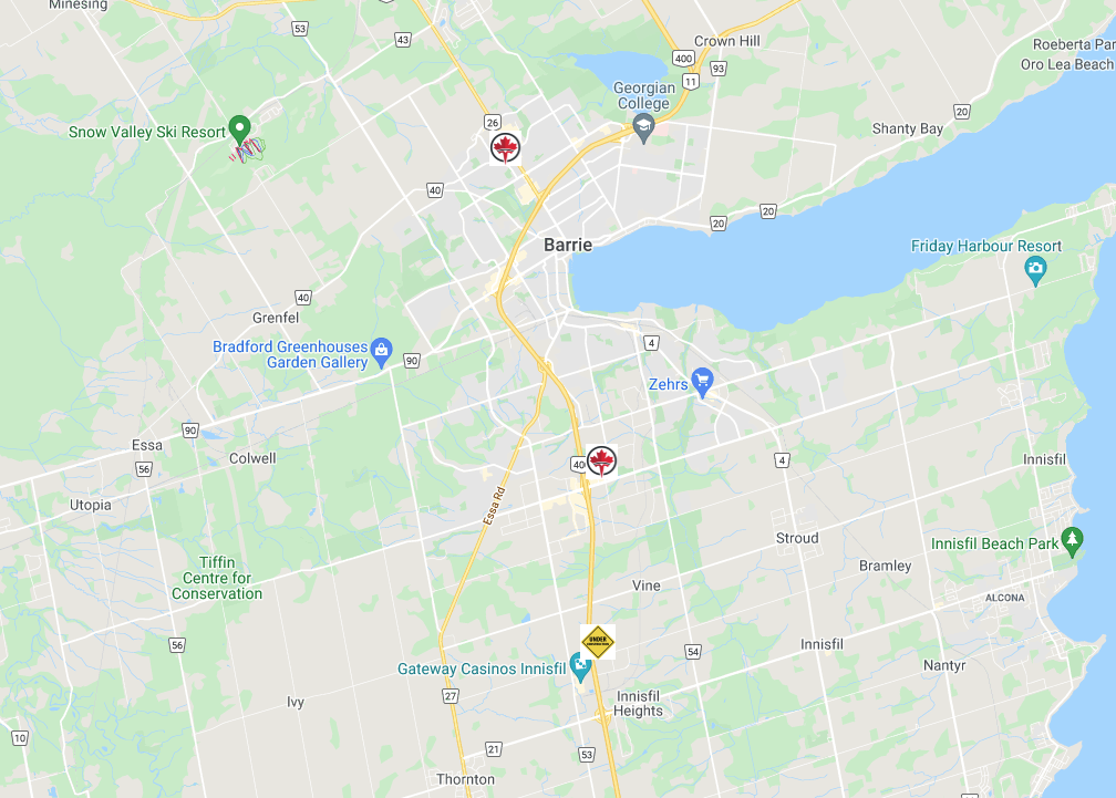 supercharger map barrie