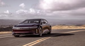 Lucid Air Zenith Red