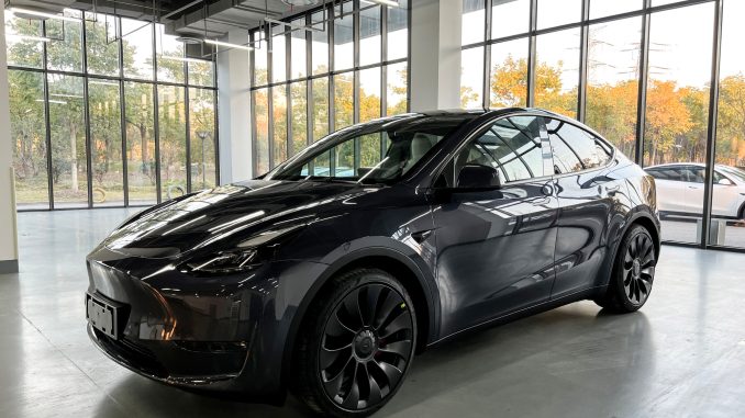Model Y performance china first