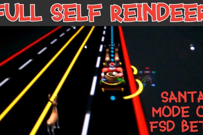 fsd beta santa mode