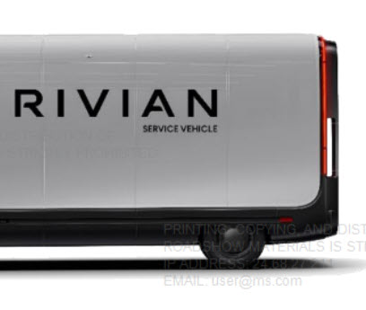 rivian service van rear